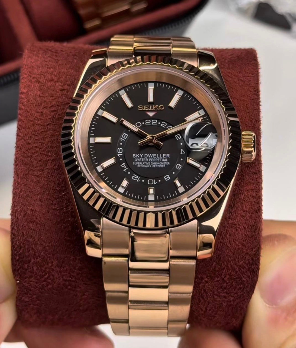 Classic Series - Black Skydeep Rose Gold