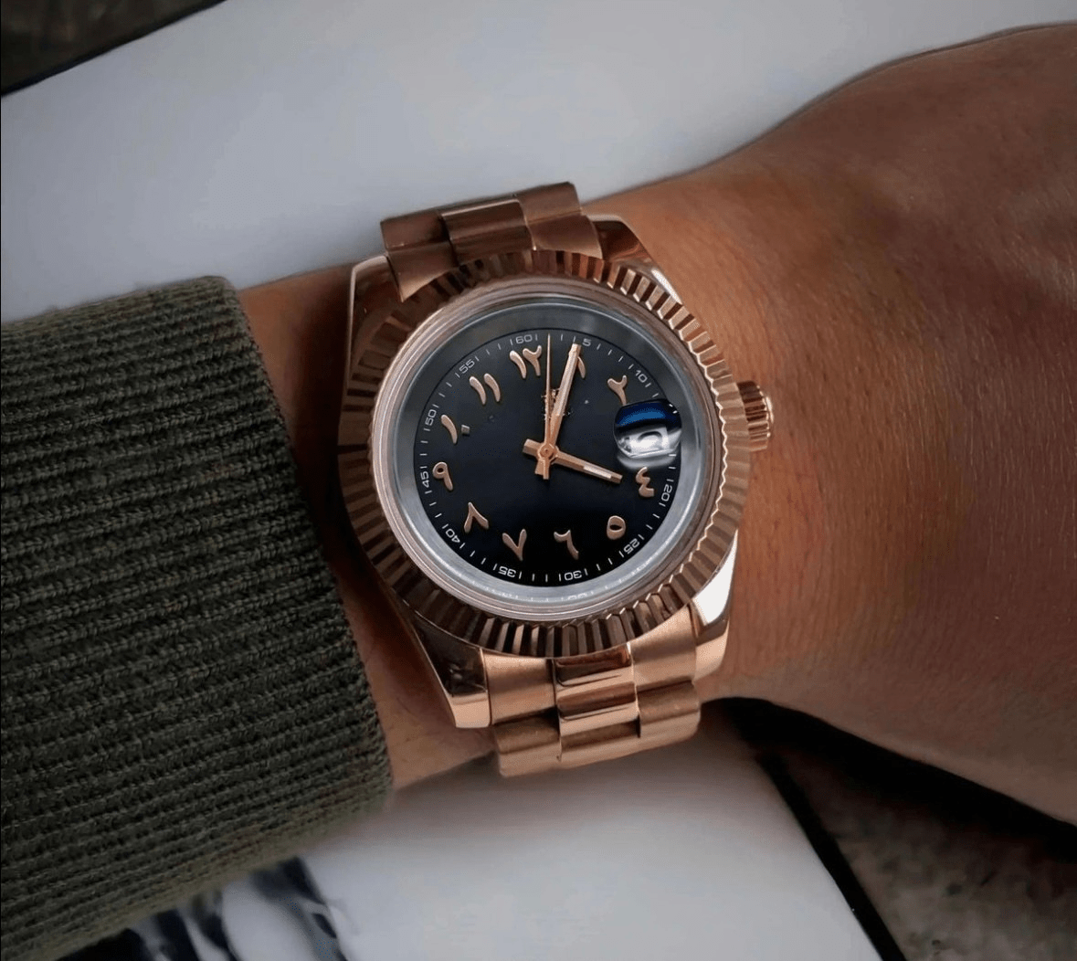 Classic Series - Arabic Dial Rose Gold