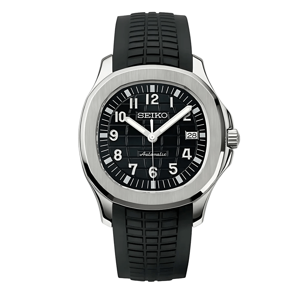 Signature Series - Black Rubber Strap Nh35