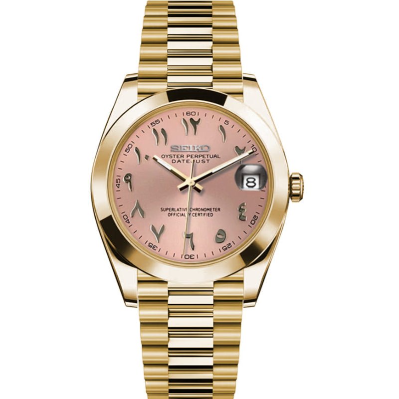 Classic Series - Gold & Pink Arabic