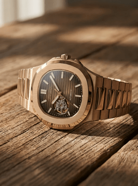 Signature Series - Chocolate (Open Heart) Rosé Gold