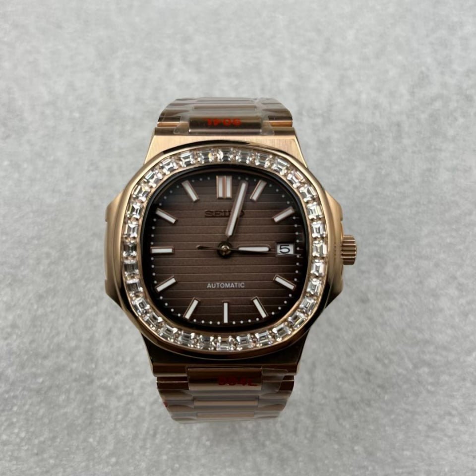 Signature Series - Rose Gold Brown Diamond Bezel