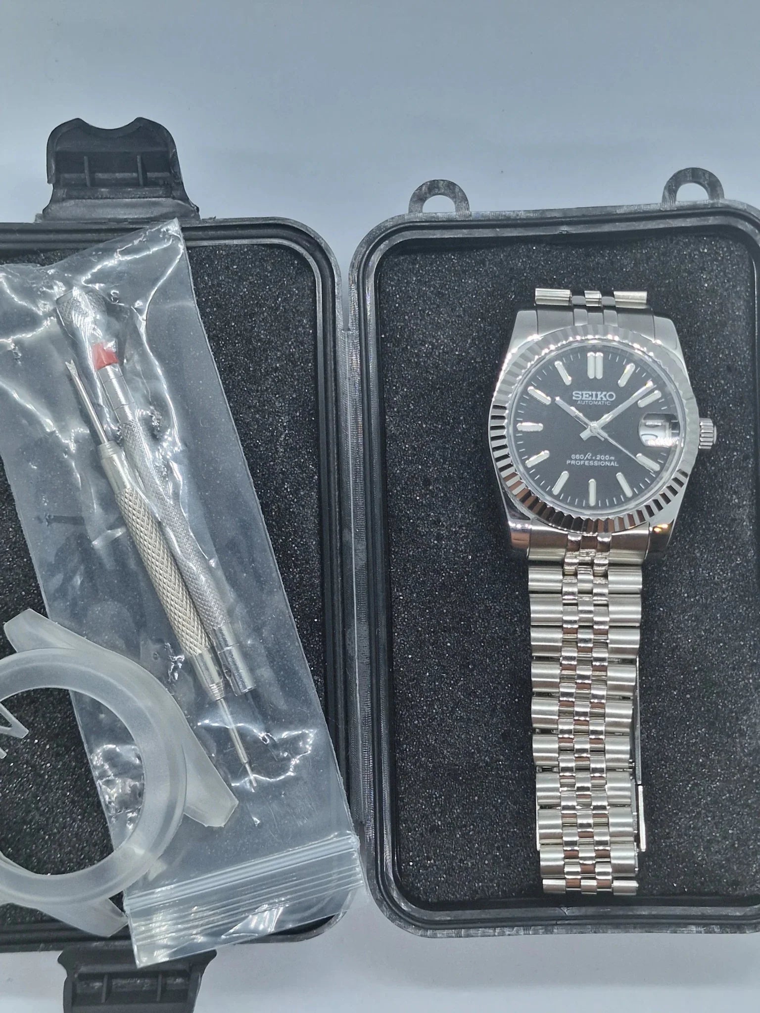 Classic Series - Black Dial Steel