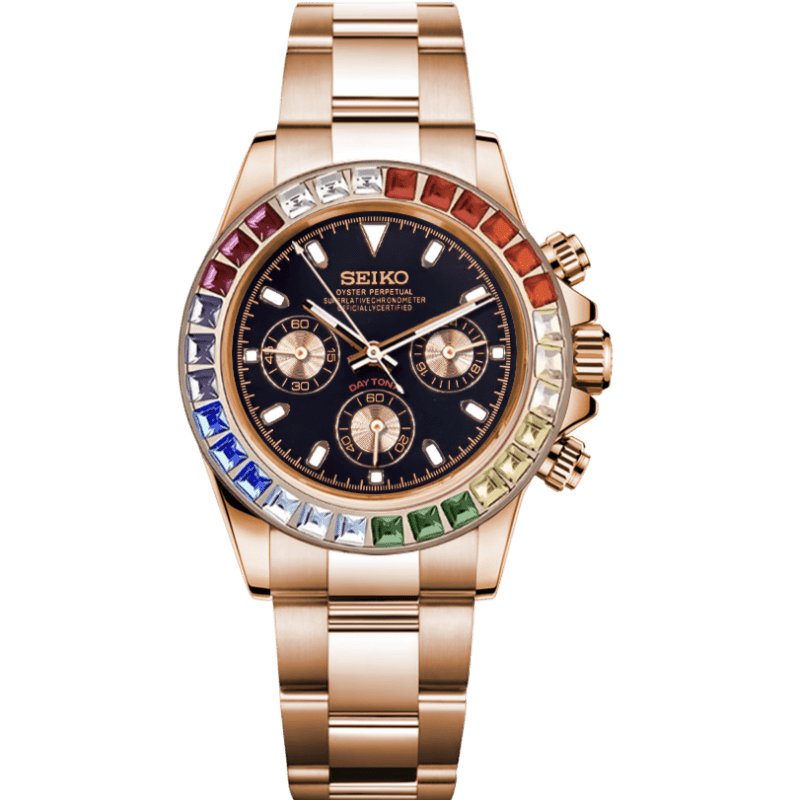 Chronograph Series - Rose Rainbow