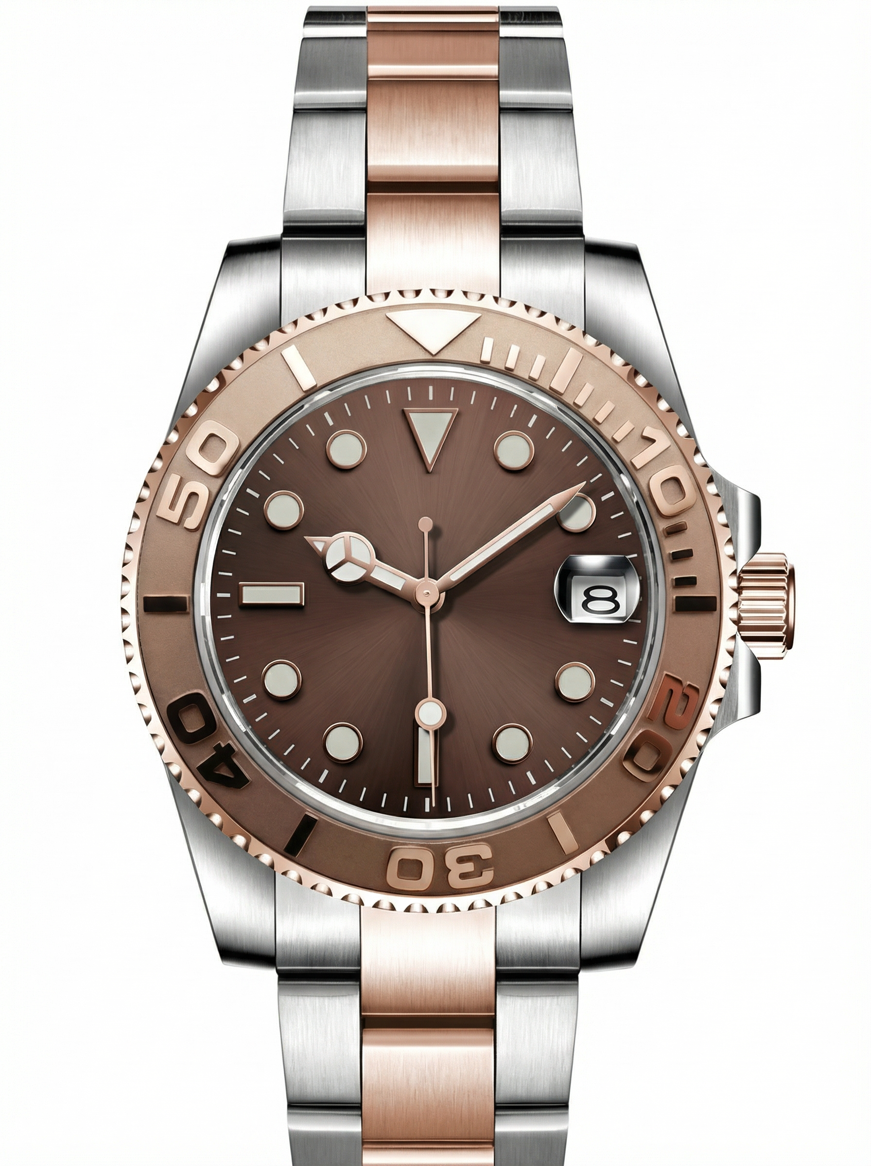 Sub Mod – Two-Tone Rose Gold Brown Dial – 40mm – Automatic