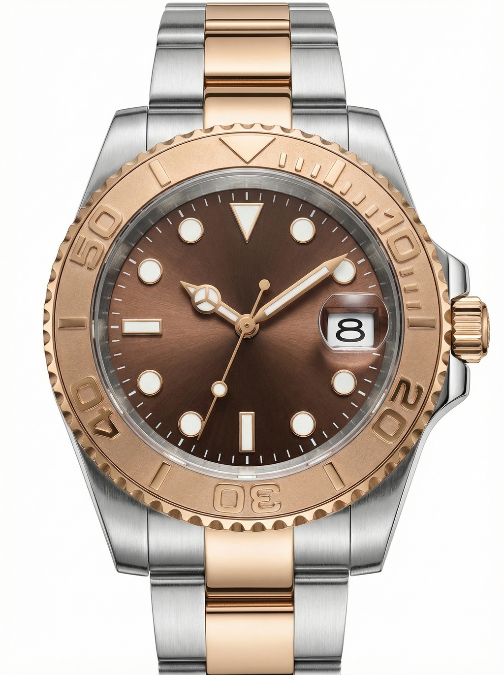 Sub Mod – Two-Tone Rose Gold Brown Dial – 40mm – Automatic