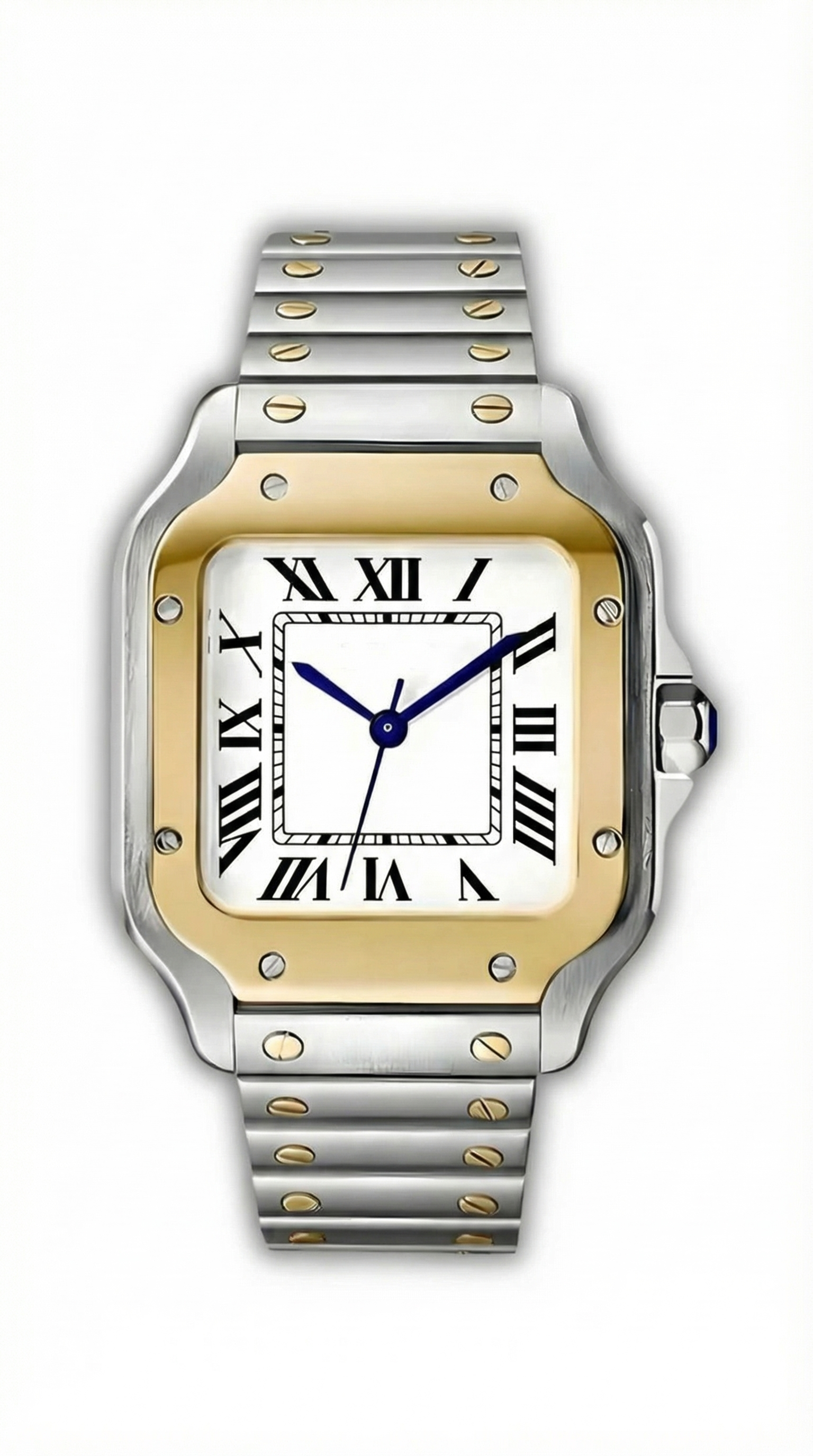 Seiktos Mod – Two-Tone Gold Silver Dial – 38mm – Automatic