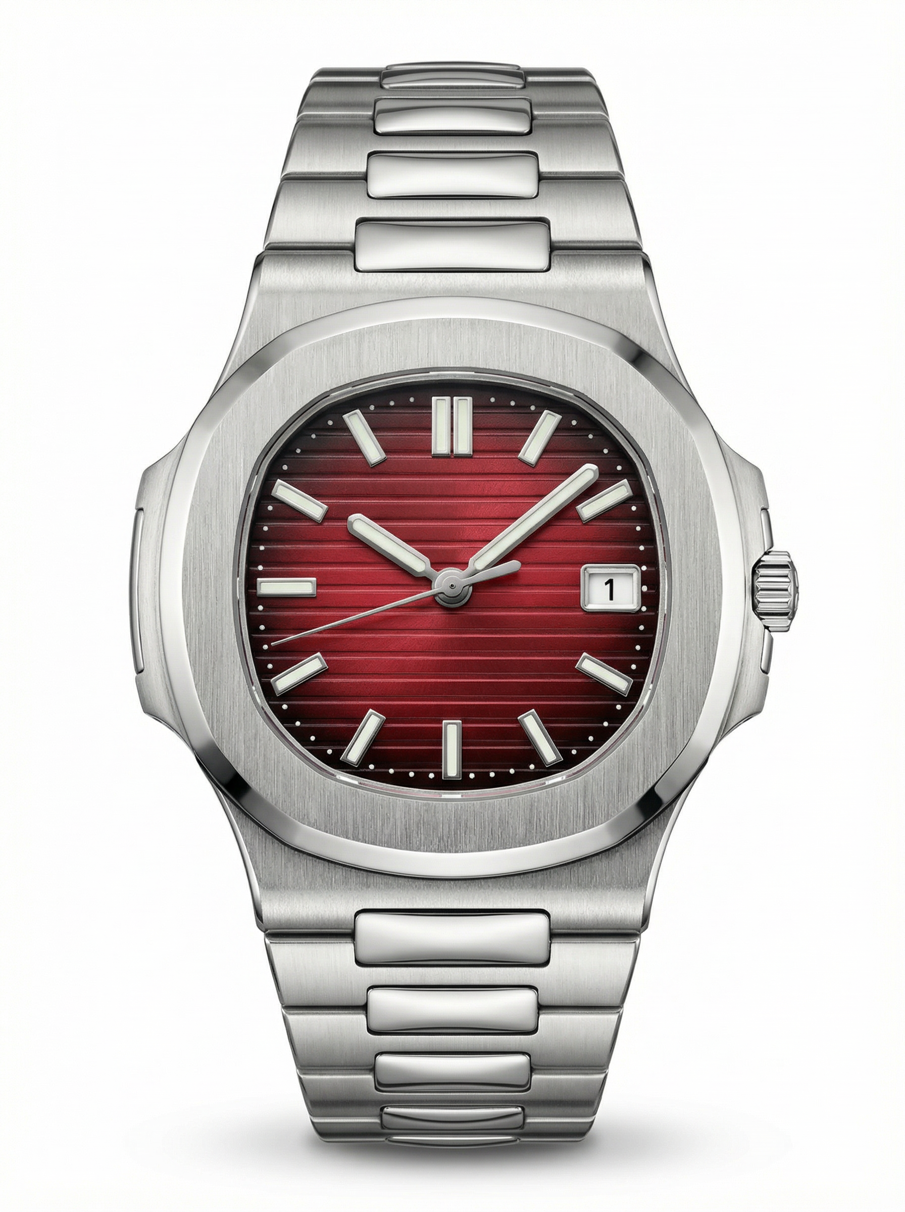 Naut Mod – Steel · Red Dial – 41mm – Automatic