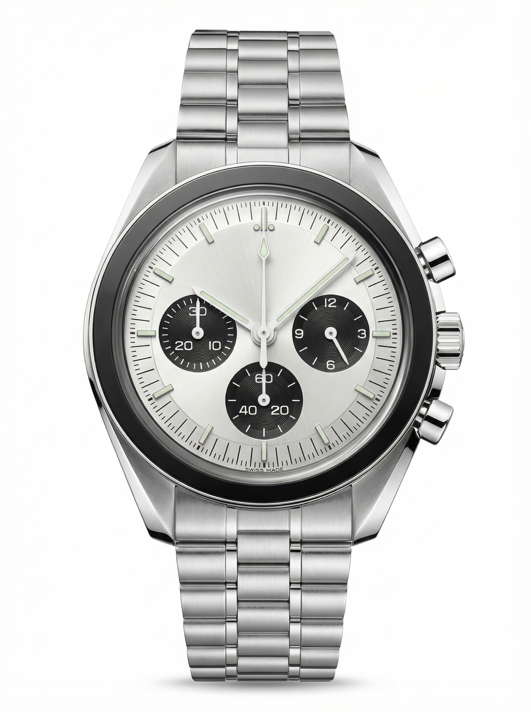 Moon Mod – Silver Panda Chronograph – 42mm – Chronograph