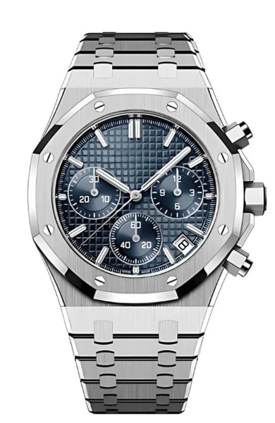 Oak Mod – Steel · Blue Chronograph II – 41mm – Chronograph