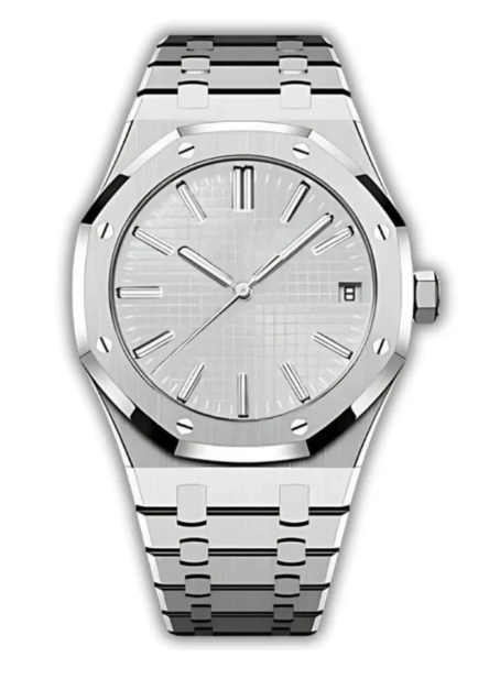 Oak Mod – Steel · Silver Dial – 41mm – Automatic