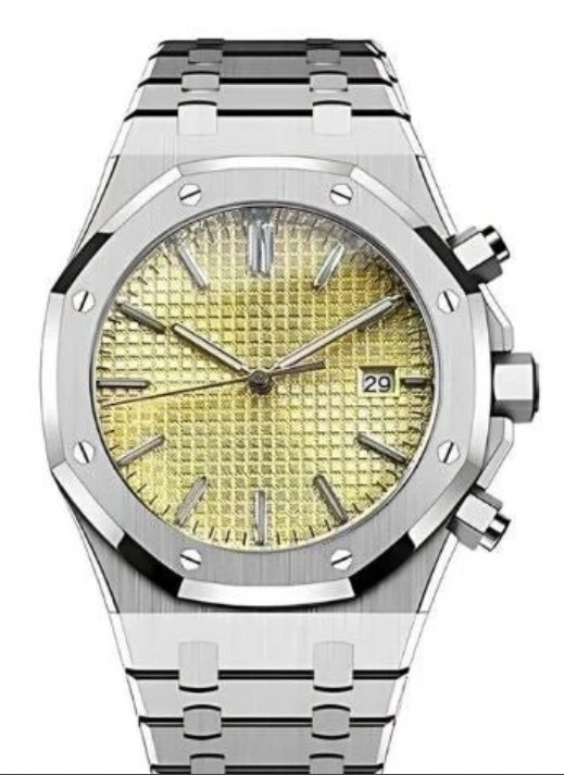 Oak Mod – Steel · Yellow Chronograph – 41mm – Chronograph