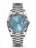 Day Mod – White Gold · Ice-Blue Dial – 40mm – Automatic