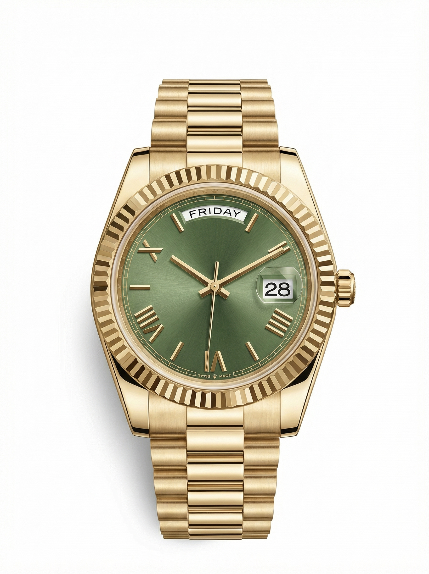 Day Mod – Gold · Green Dial – 40mm – Automatic