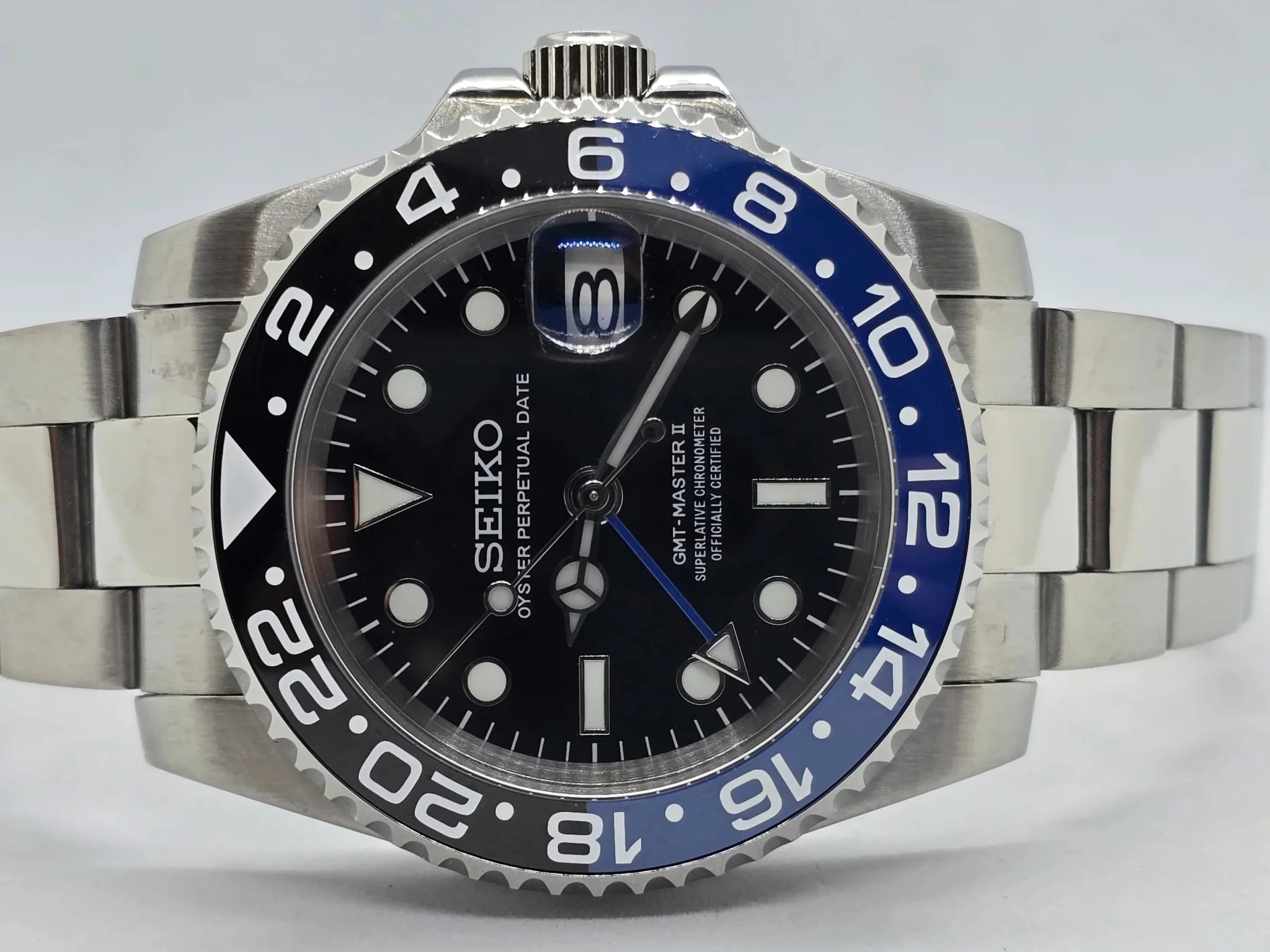 Dual Time Series - Blue Black Steel 5 Link 3 Link