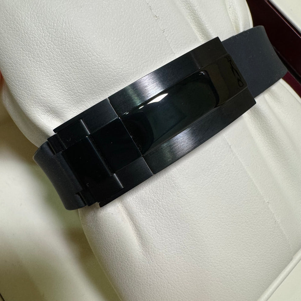 Sport Series - Black Rose Gold Ruber Strap Marinemaster Copy