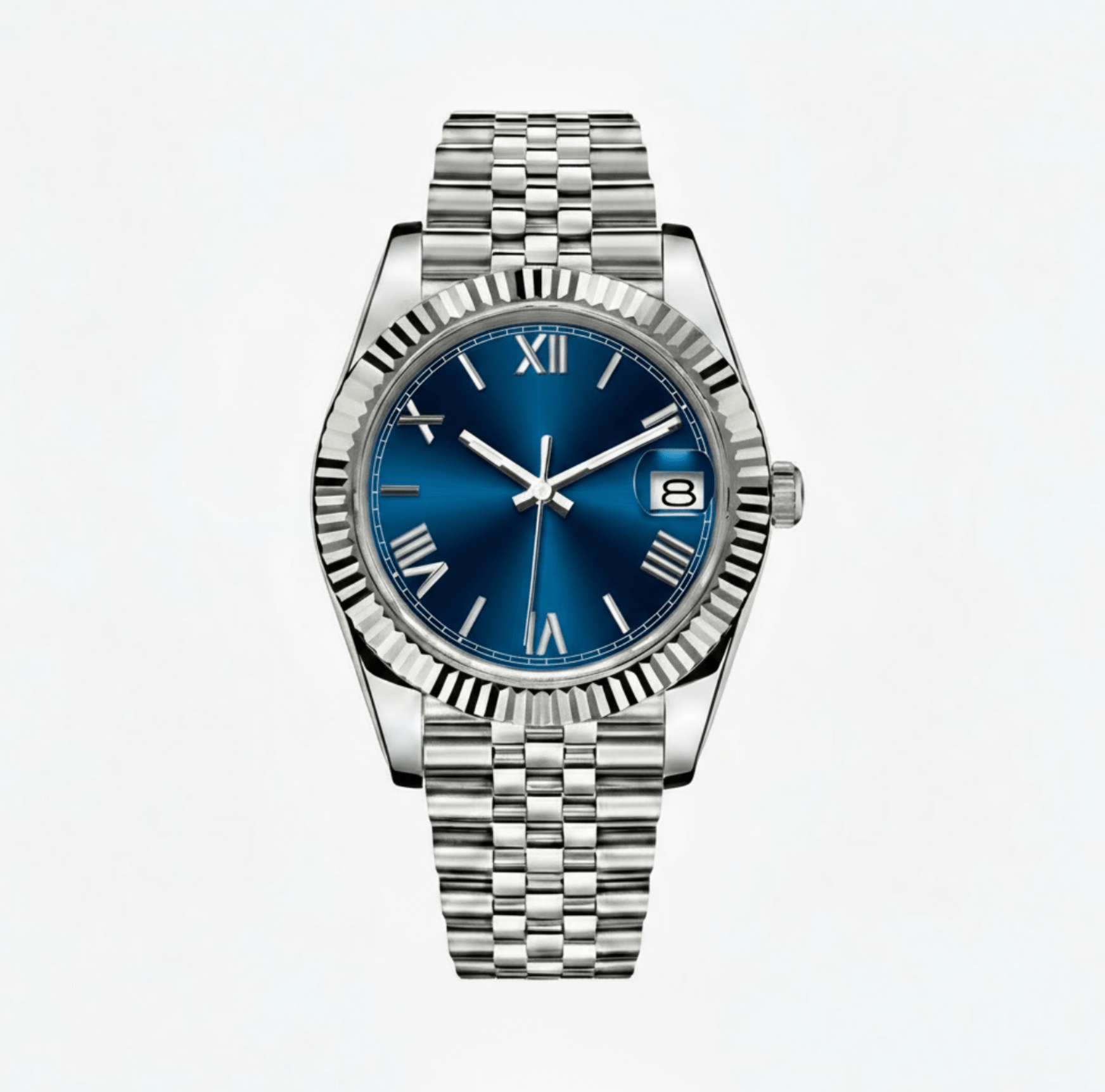 Classic Series - Blue Roman Dial Steel