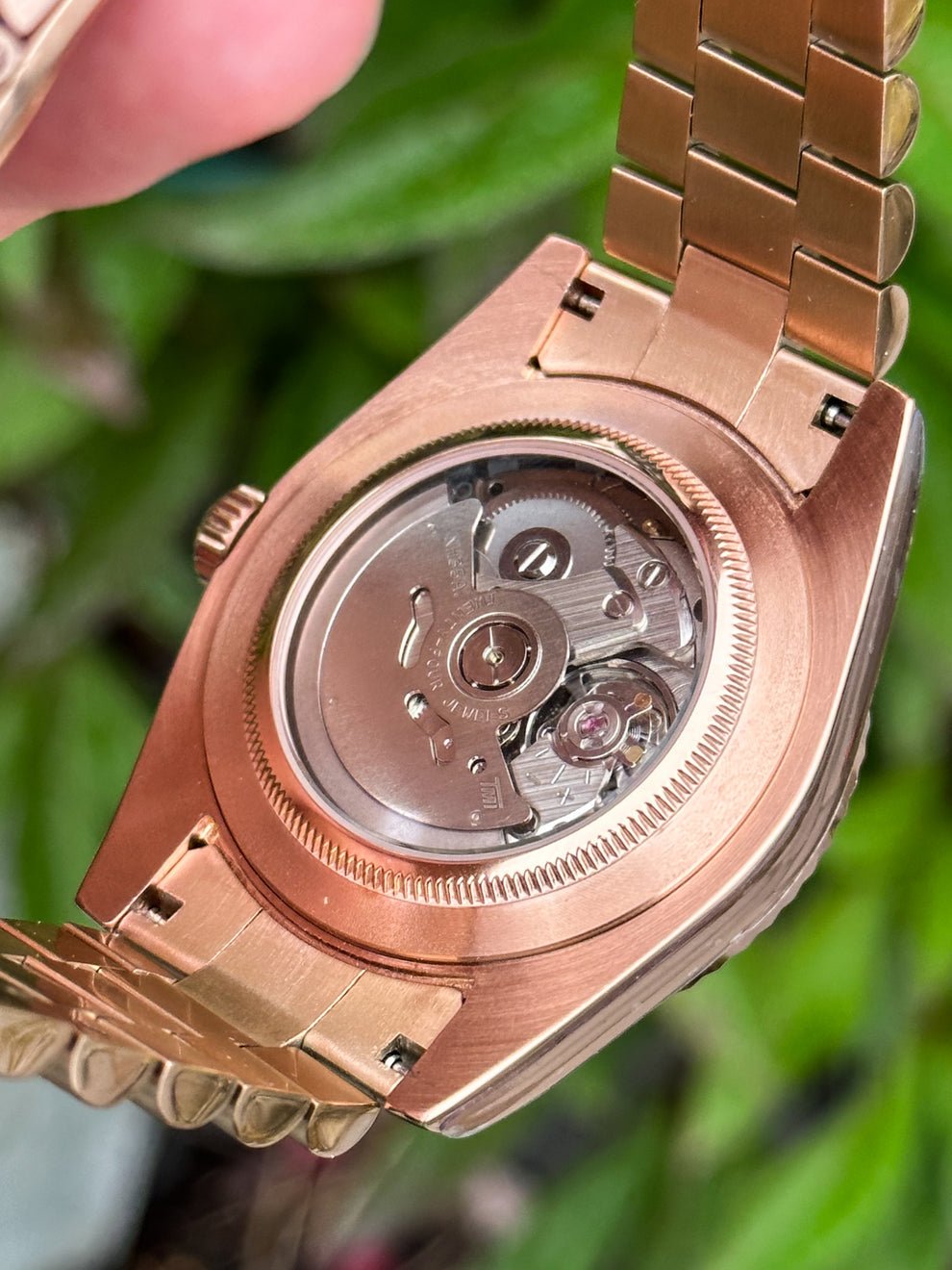 Classic Series - Arabic Dial Rose Gold Lux Edition Sapphire Crystal 316L Steel Kopie