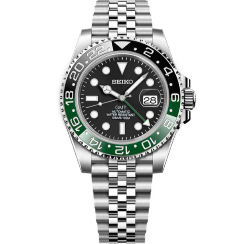 Dual Time Series - Green / Black