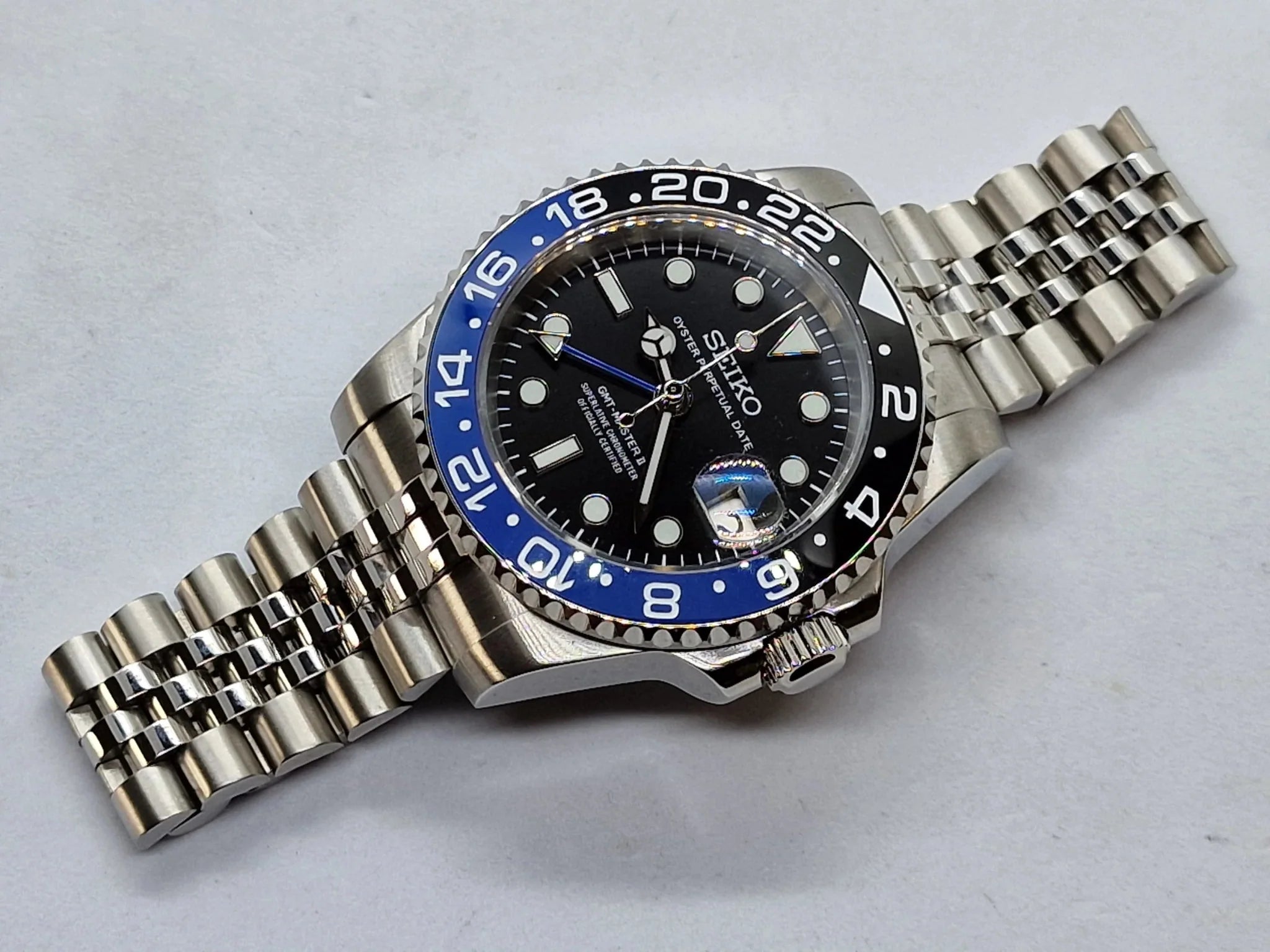 Dual Time Series - Blue / Black 2