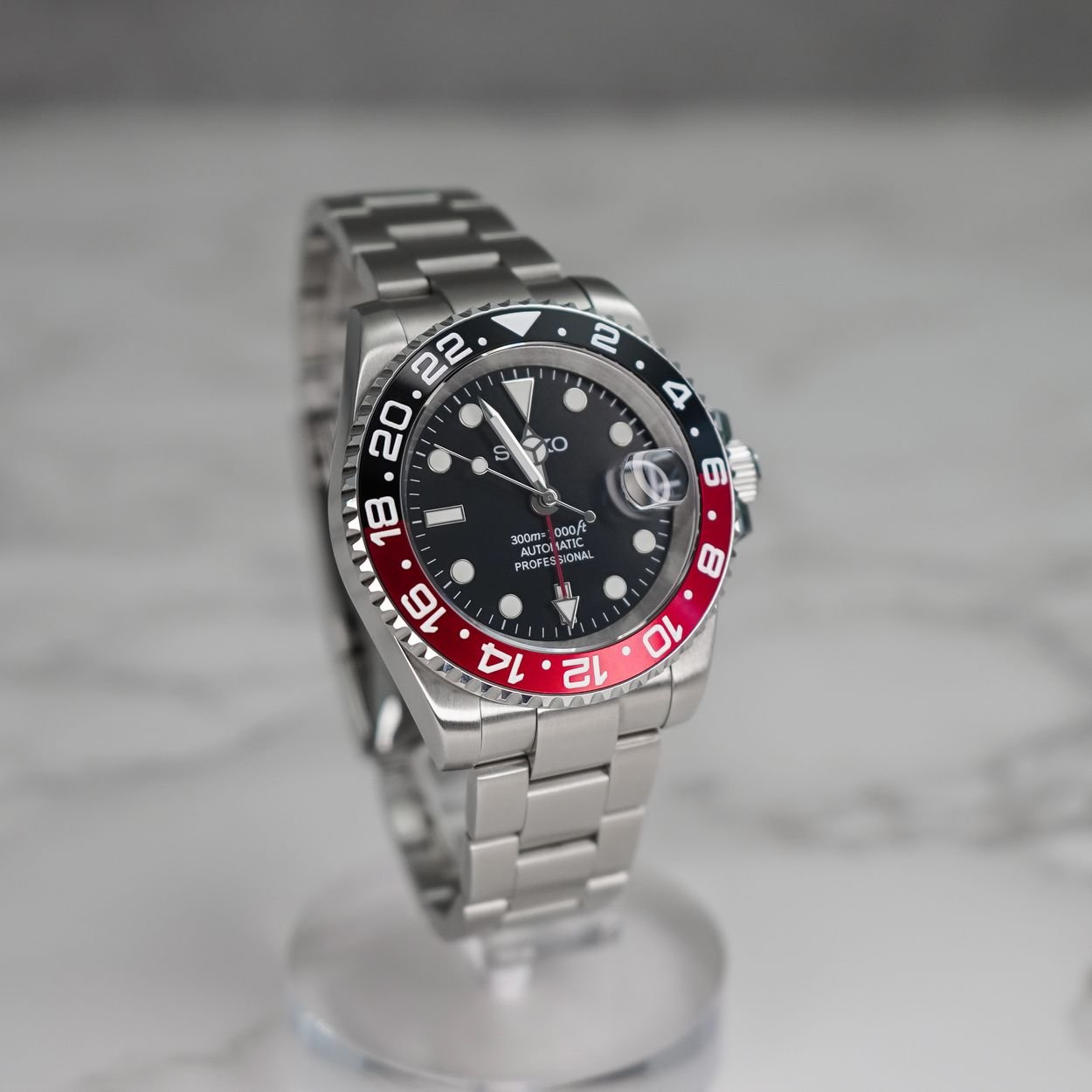 Dual Time Series - Red Black 3 Link