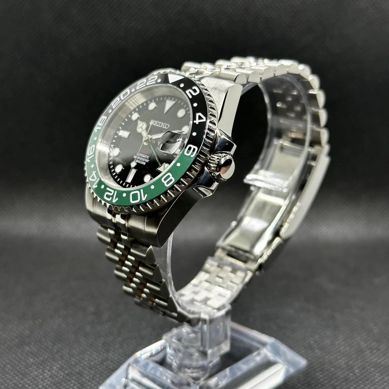 Dual Time Series - Right Side Green Black