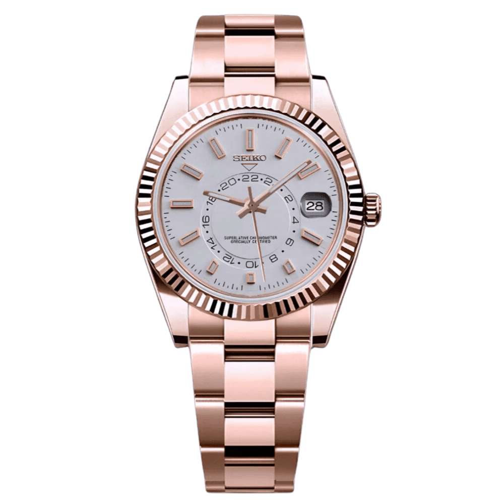 Sport Series - Rose Gold White
