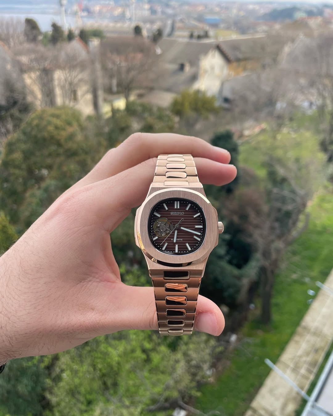 Signature Series - Chocolate (Open Heart) Rosé Gold