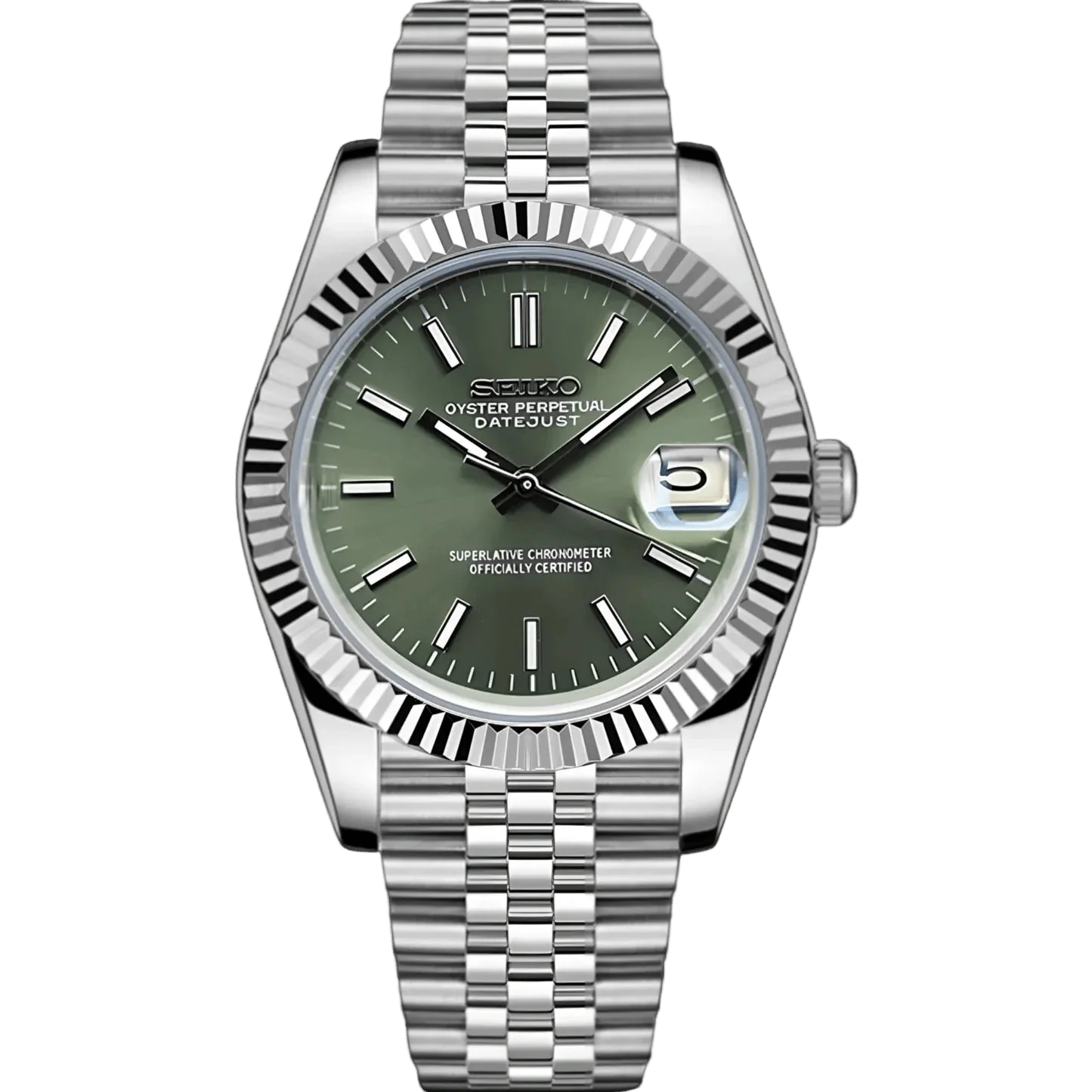 Classic Series - Green Dial Steel