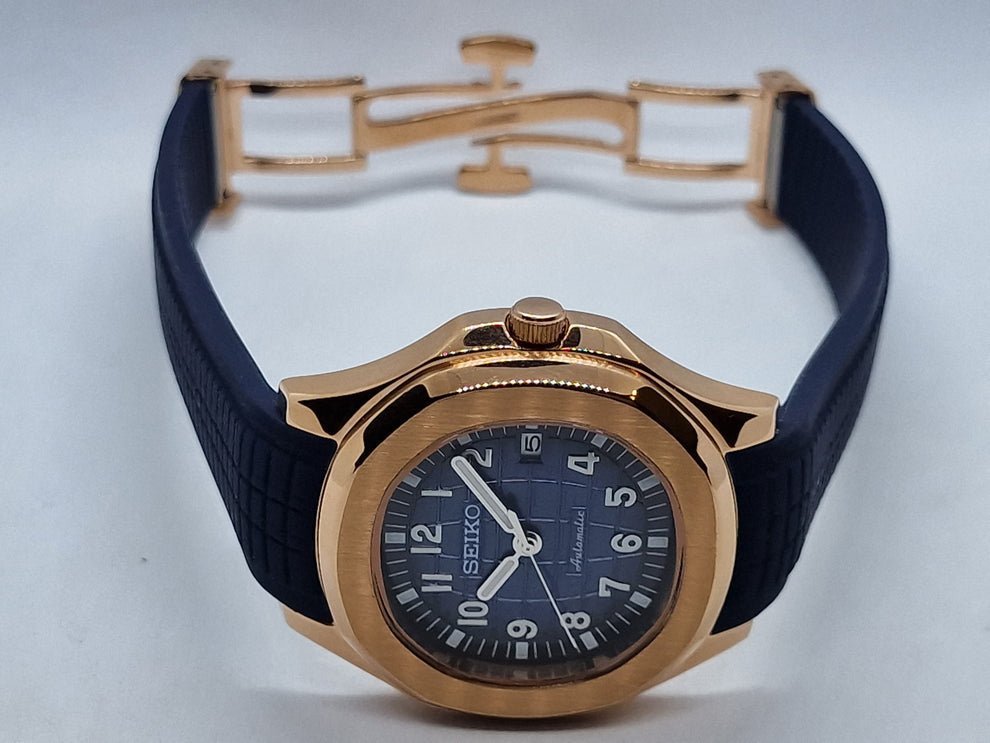 Signature Series - Rose Gold Blue Nh35