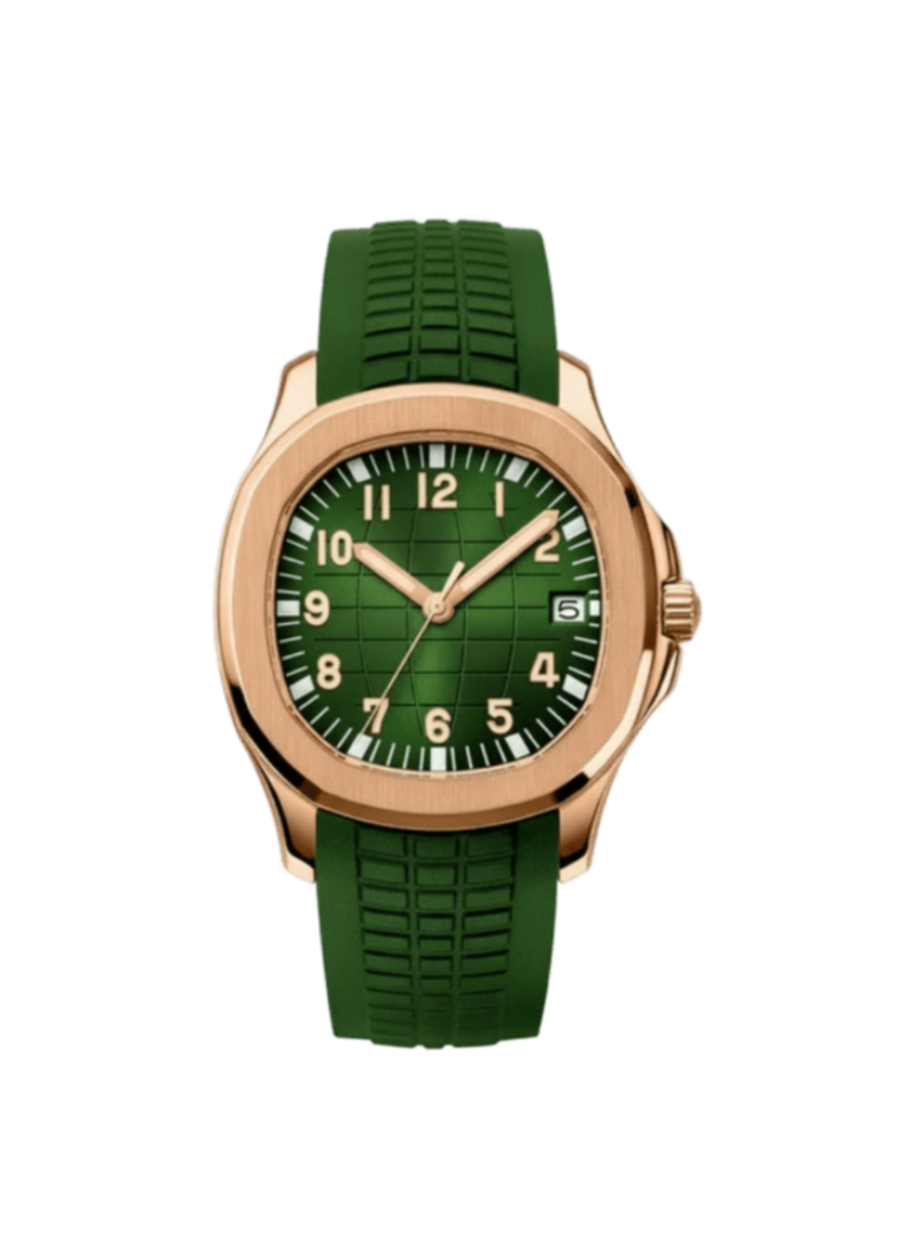 Signature Series - Rose Gold Green Nh35