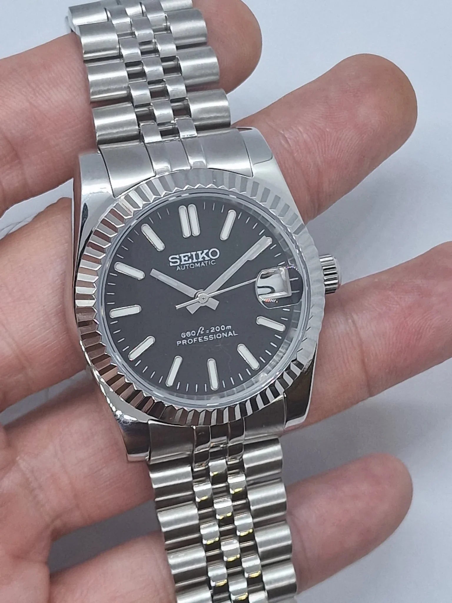 Classic Series - Black Dial Steel