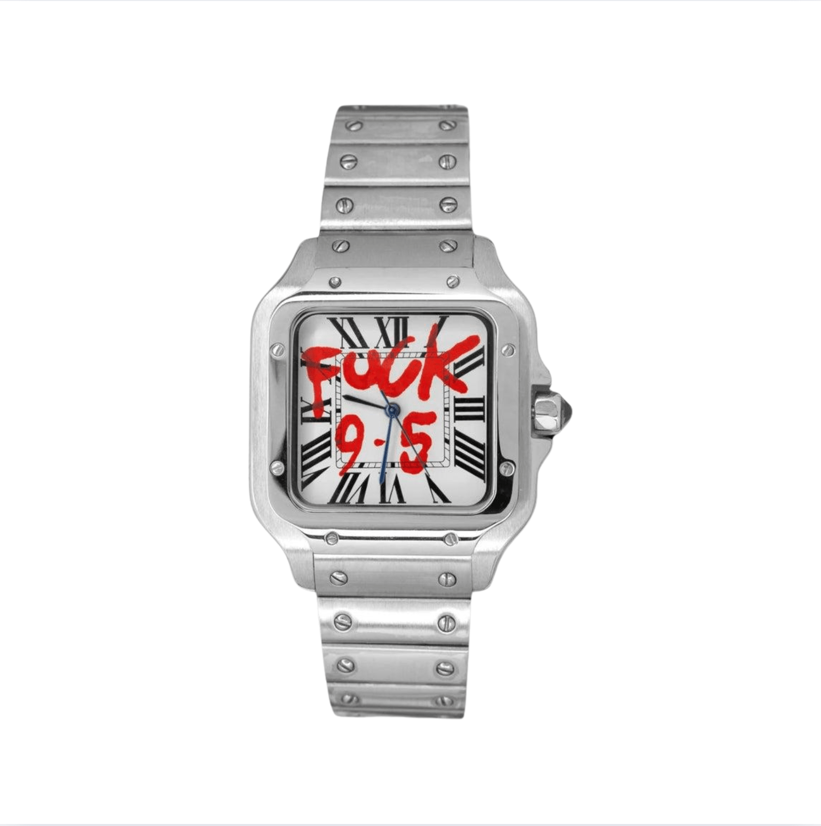 Automatic Series - Square Silver Roman Dial