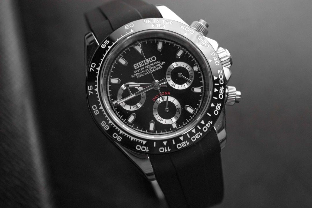 Chronograph Series - Double Black Steel