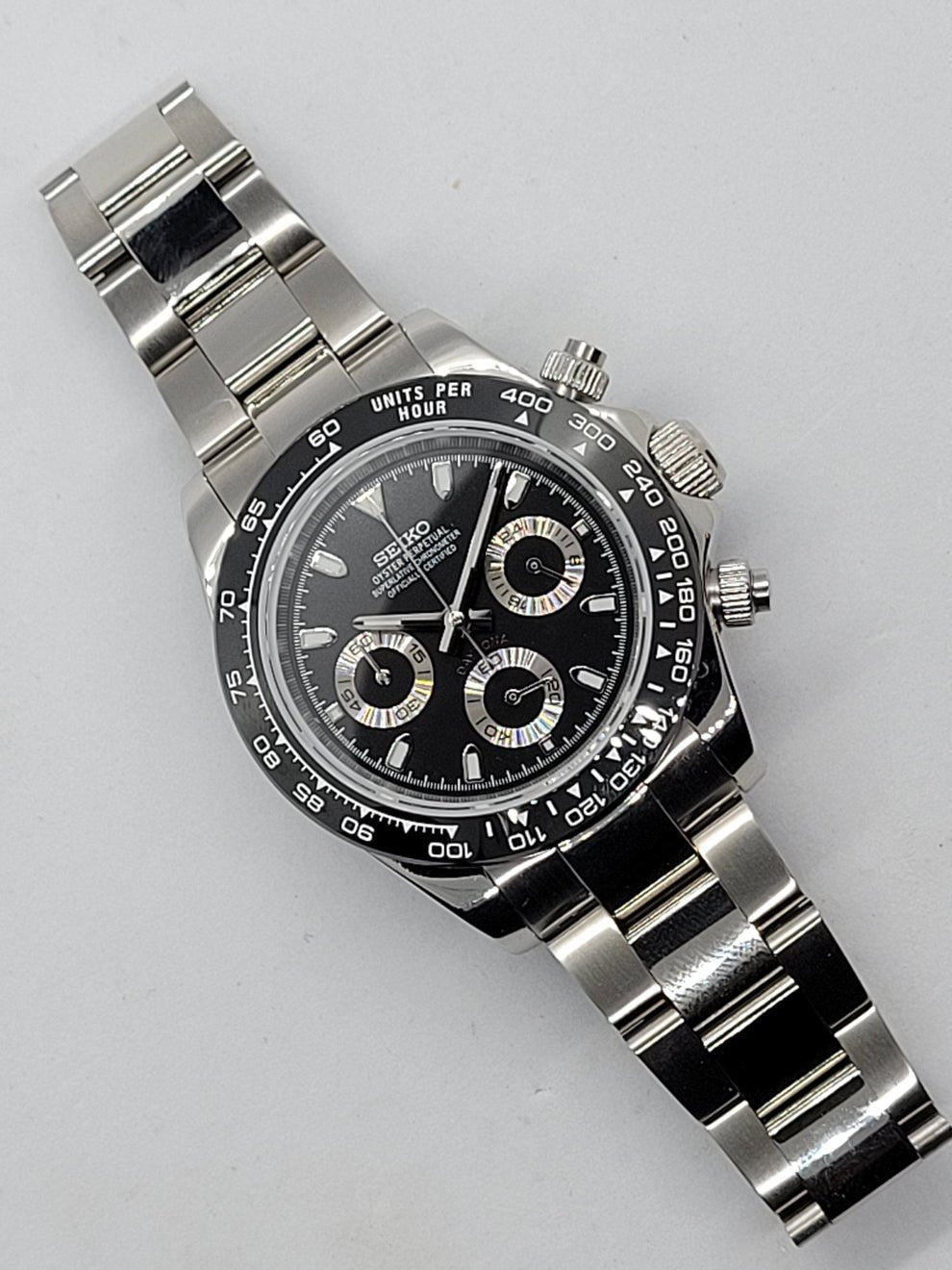 Chronograph Series - Steel Double Black