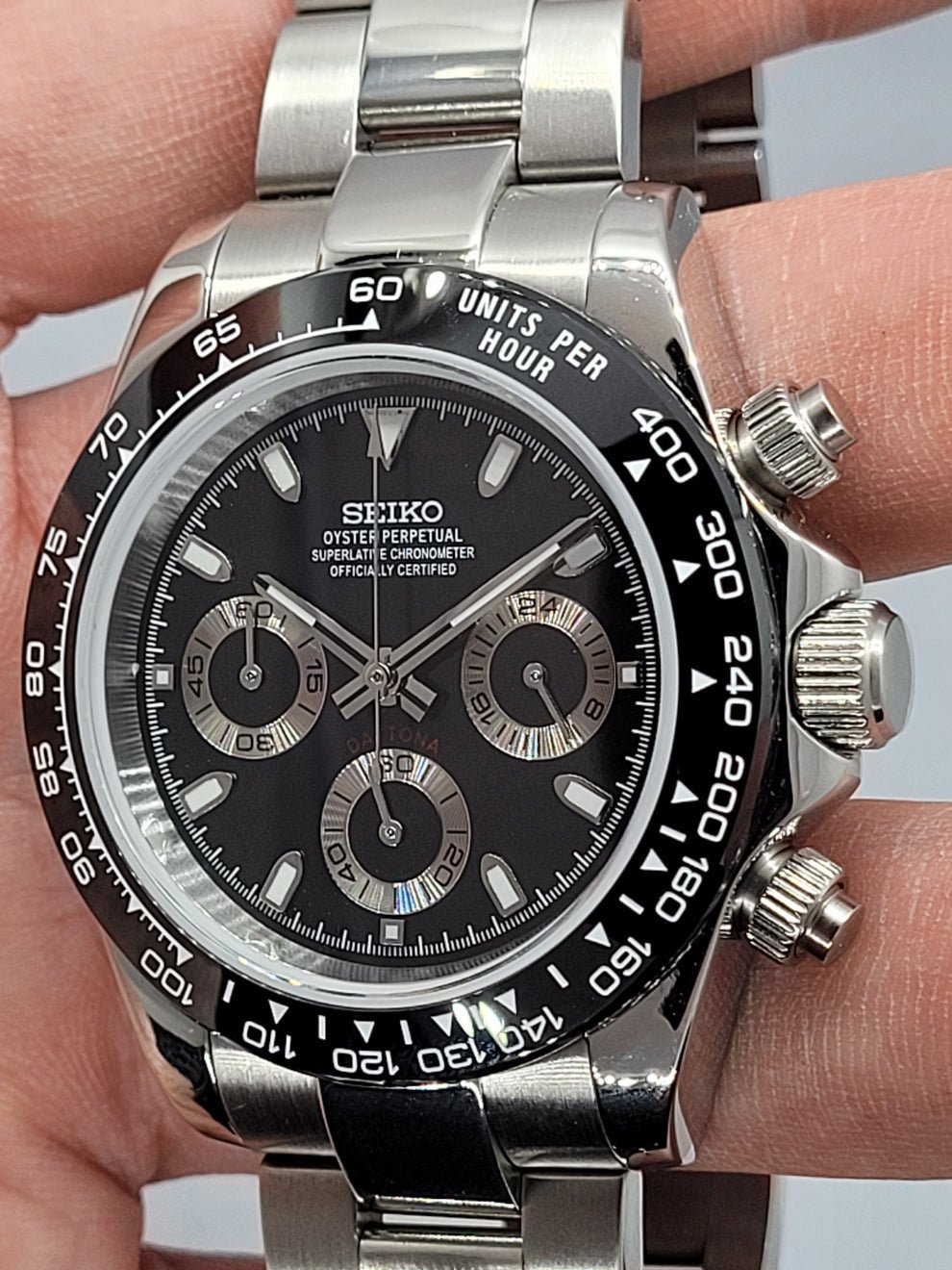 Chronograph Series - Steel Double Black