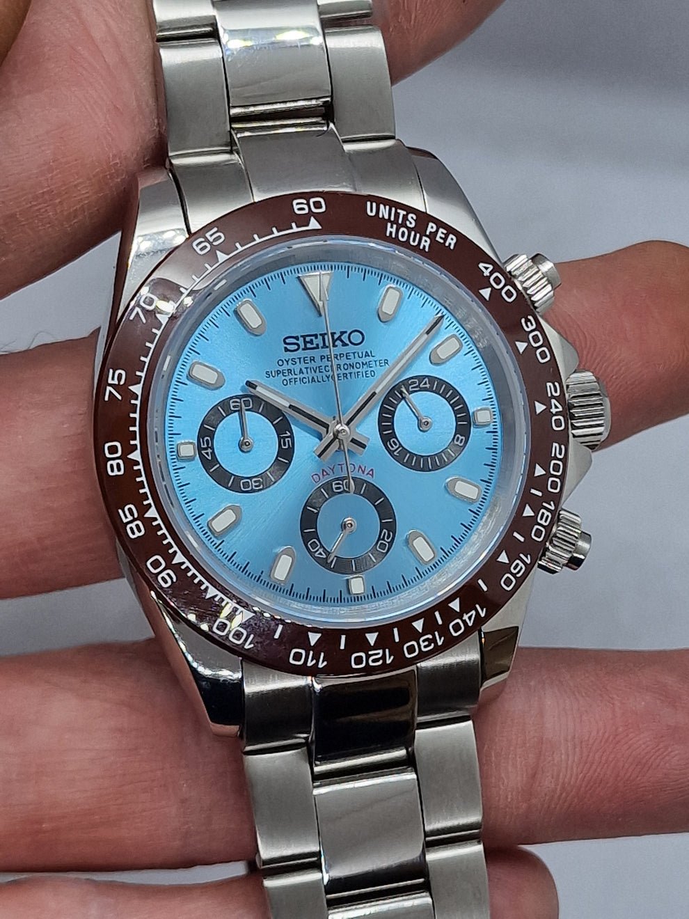 Chronograph Series - Steel Ice Blue