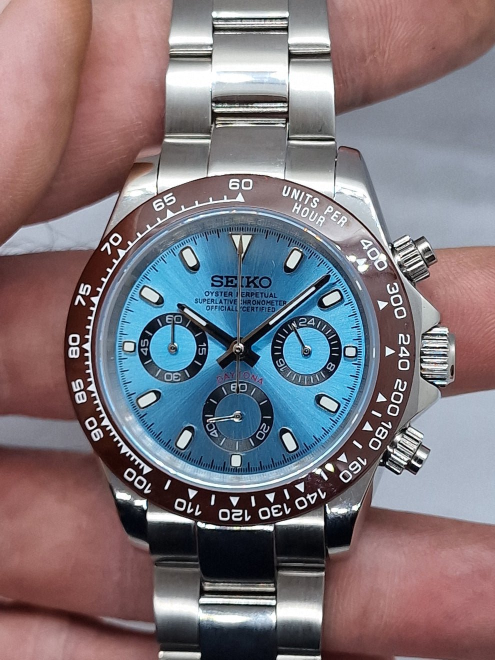 Chronograph Series - Steel Ice Blue