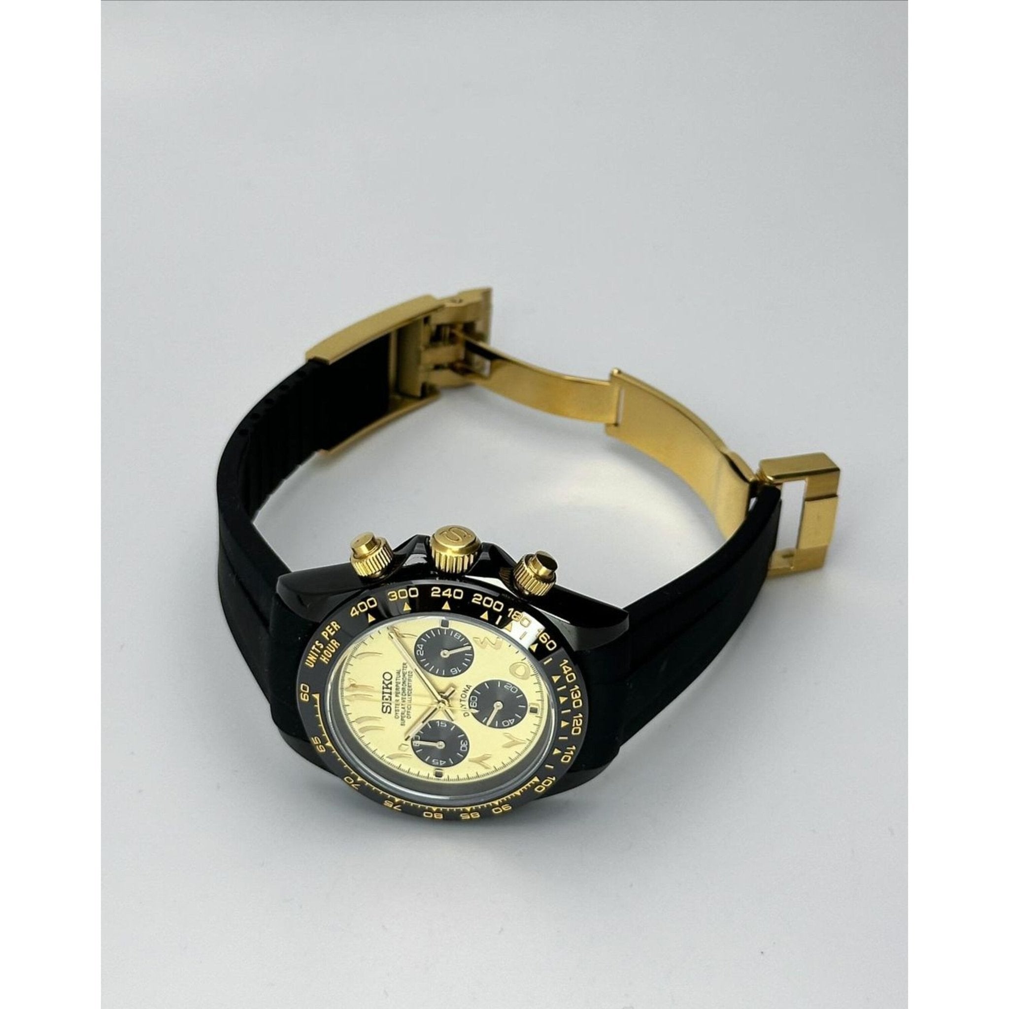 Chronograph Series - Yellow Arabic