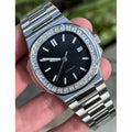 Naut Mod – Steel · Diamond Bezel · Blue Dial – 41mm – Automatic - without Seiko logo