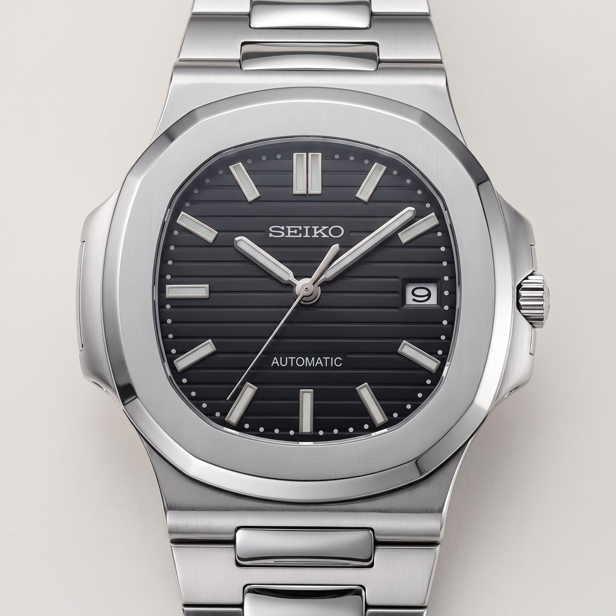 Naut Mod – Steel · Slate Blue Dial – 41mm – Automatic – dial detail