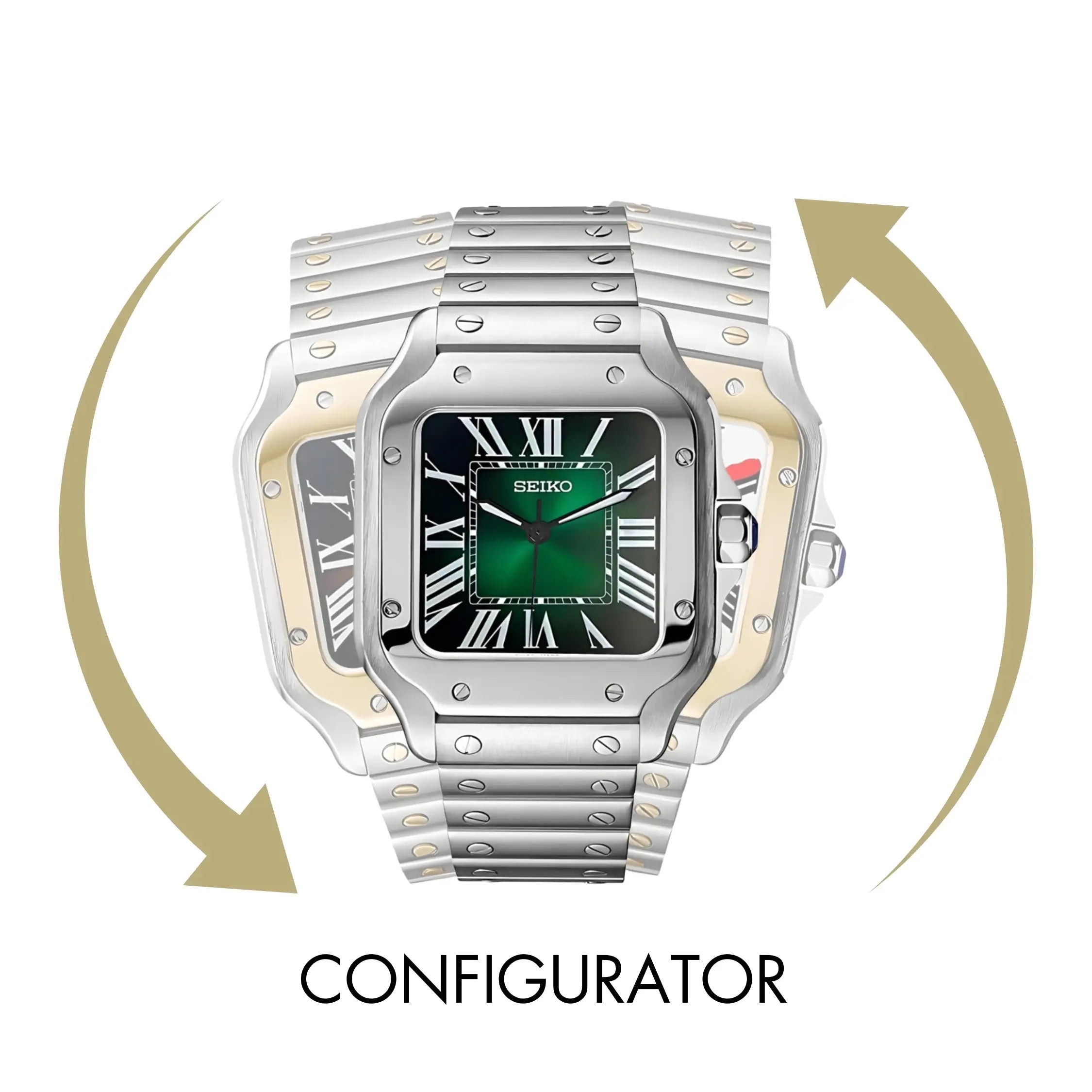 Santos-style Seiko mod configurator — MedoMods