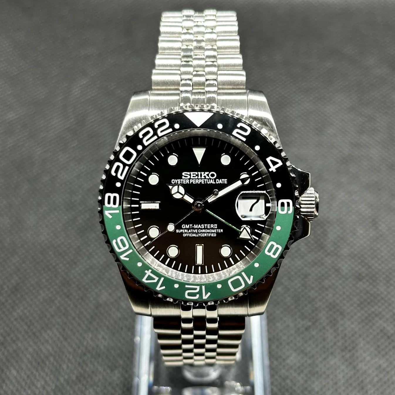 Dual Time Series - Right Side Green Black