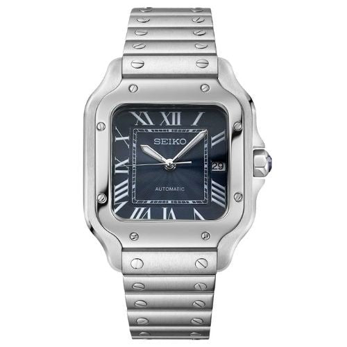 Seiktos Mod – Blue Dial – 38mm – Automatic - with Seiko logo