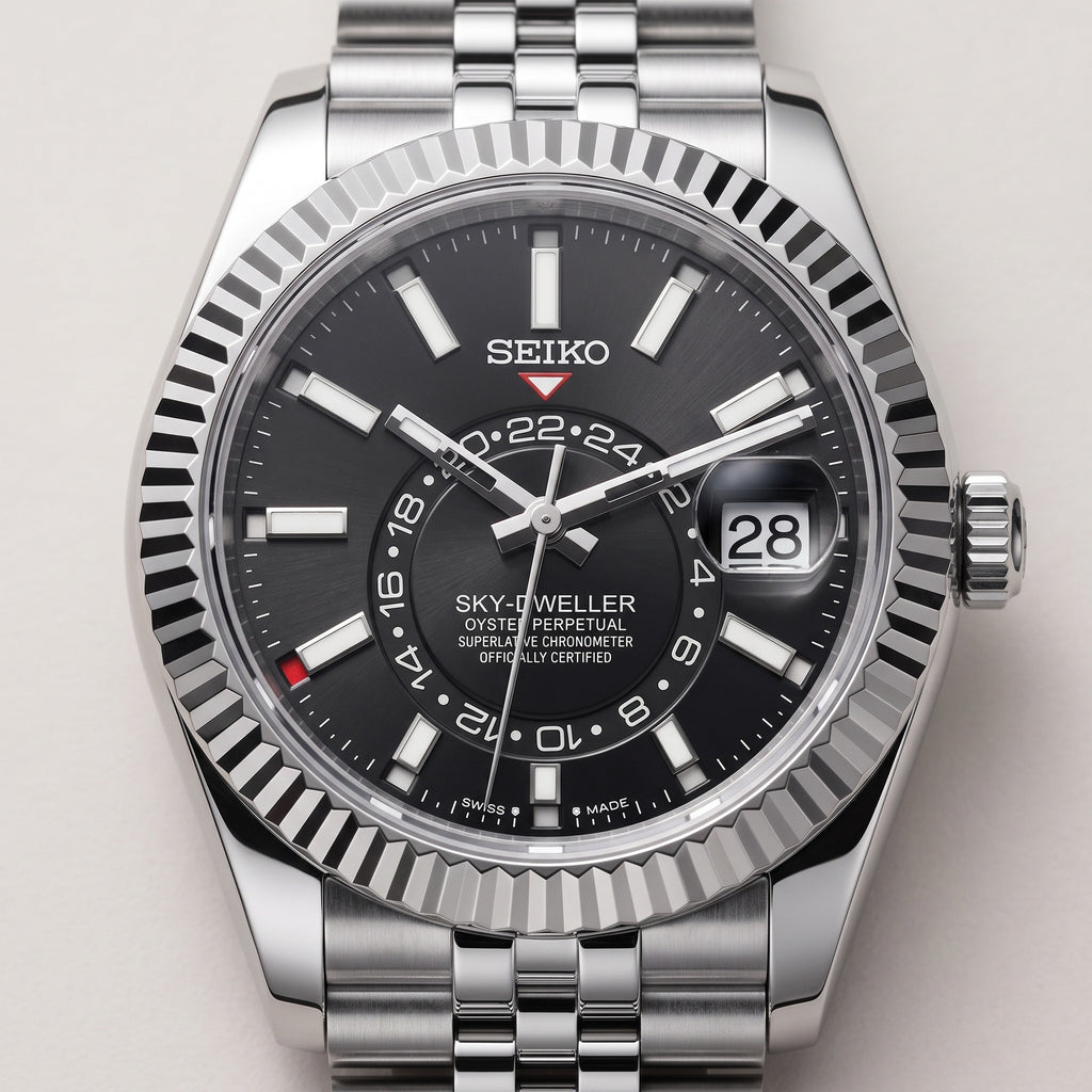 Sky Mod – Black Dial – 41mm – Automatic – dial detail