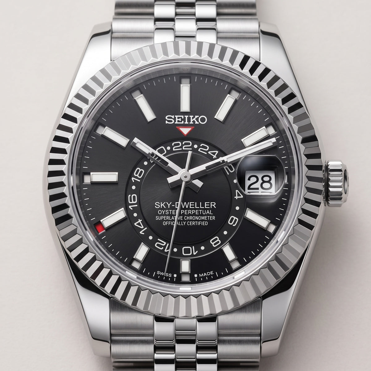 Sky Mod – Black Dial – 41mm – Automatic – dial detail