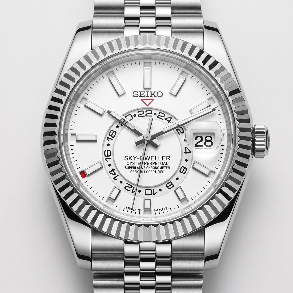 Sky Mod – White Dial – 41mm – Automatic – dial detail