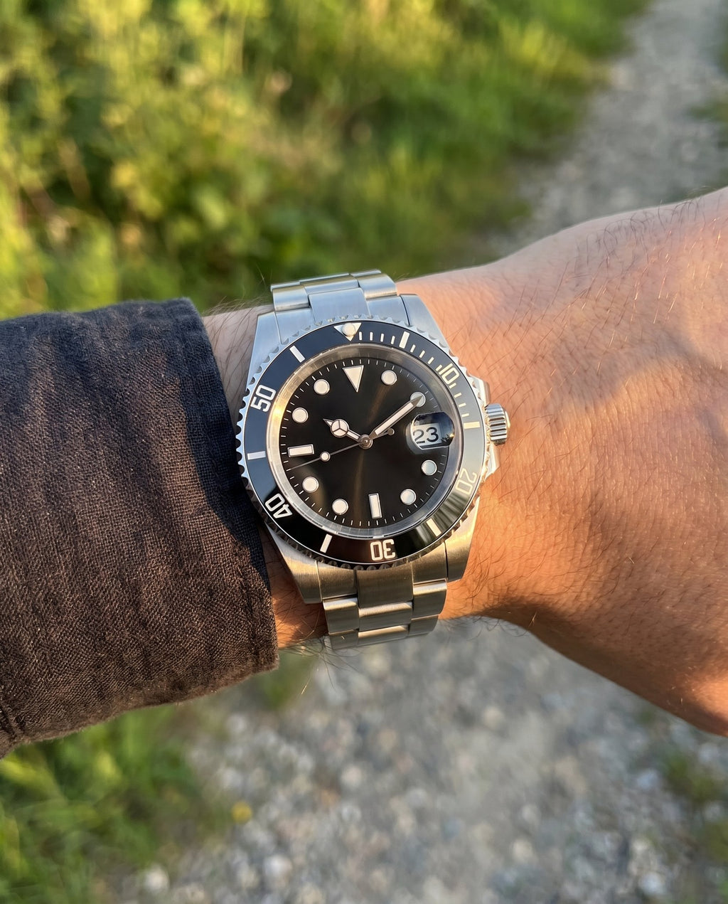 Sub Mod – Black Dial – 40mm – Automatic - on-wrist lifestyle