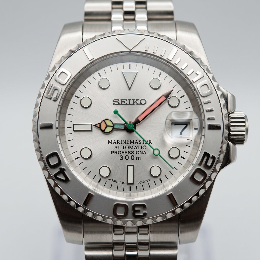 Sub Mod – Platinum Grey Dial – 40mm – Automatic – dial detail