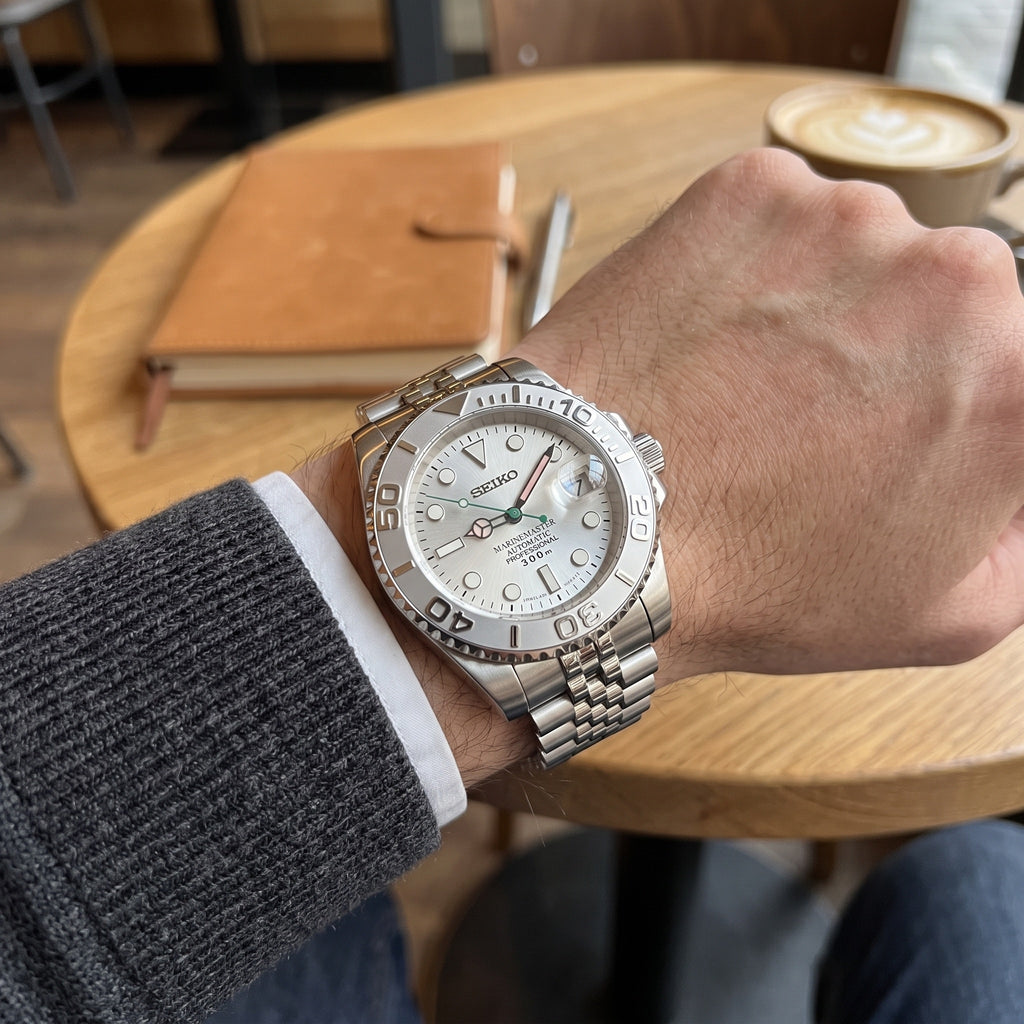 Sub Mod – Platinum Grey Dial – 40mm – Automatic – on-wrist view